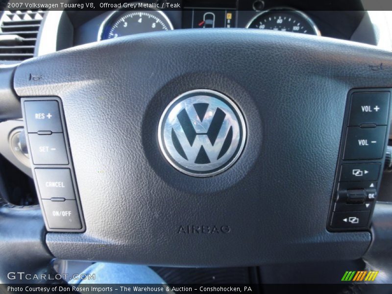 Offroad Grey Metallic / Teak 2007 Volkswagen Touareg V8