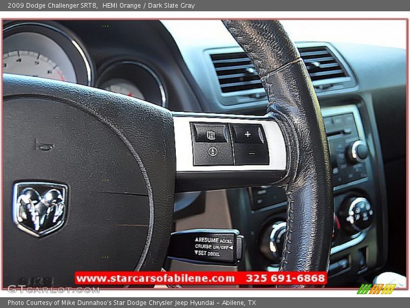 HEMI Orange / Dark Slate Gray 2009 Dodge Challenger SRT8