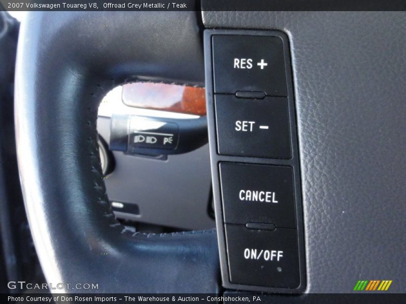 Offroad Grey Metallic / Teak 2007 Volkswagen Touareg V8