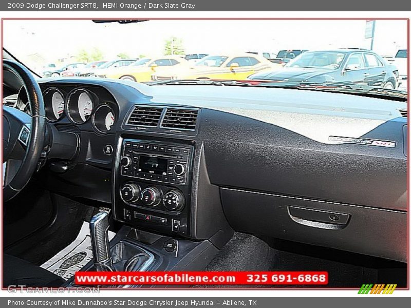 HEMI Orange / Dark Slate Gray 2009 Dodge Challenger SRT8