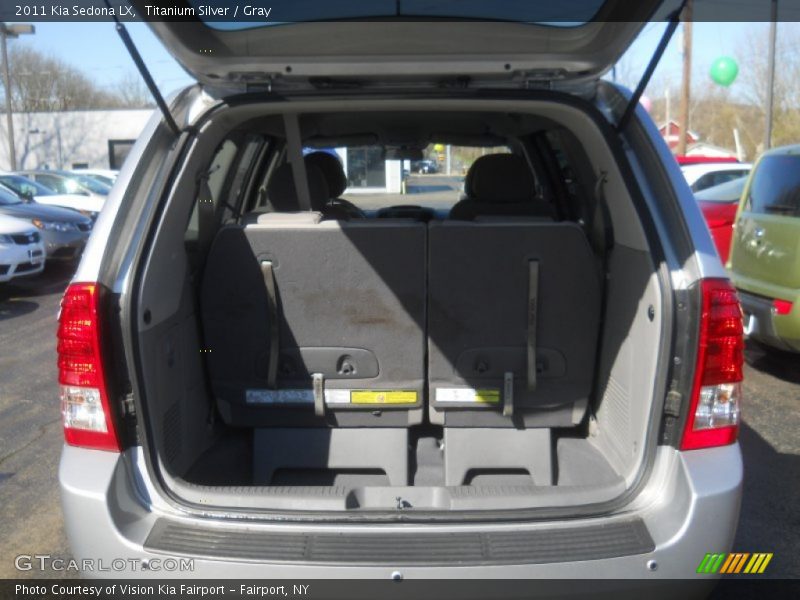 Titanium Silver / Gray 2011 Kia Sedona LX