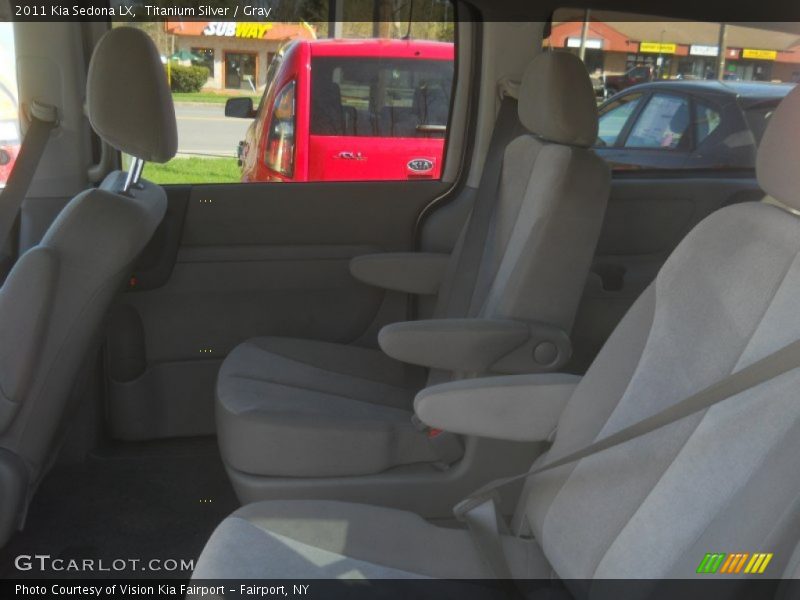 Titanium Silver / Gray 2011 Kia Sedona LX