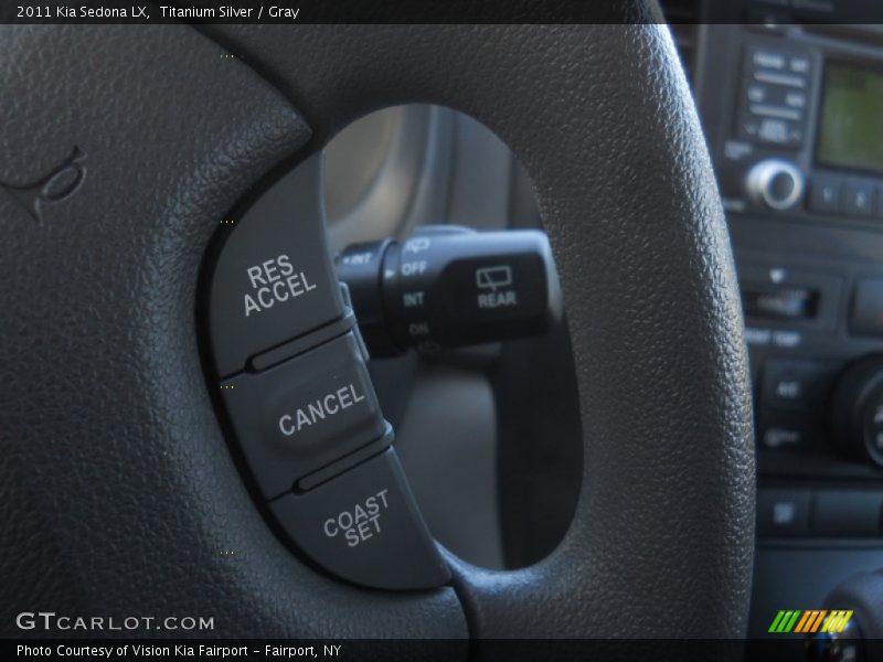 Titanium Silver / Gray 2011 Kia Sedona LX