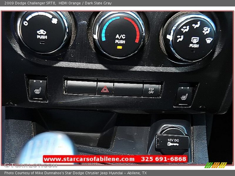 HEMI Orange / Dark Slate Gray 2009 Dodge Challenger SRT8
