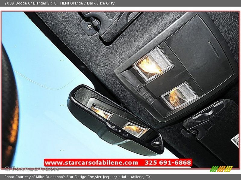HEMI Orange / Dark Slate Gray 2009 Dodge Challenger SRT8