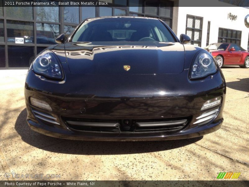 Basalt Black Metallic / Black 2011 Porsche Panamera 4S