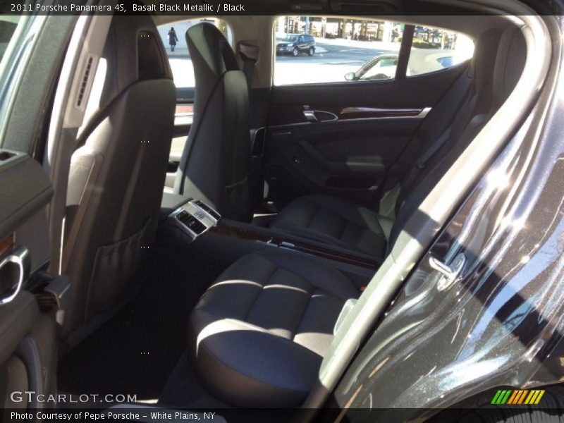 Basalt Black Metallic / Black 2011 Porsche Panamera 4S