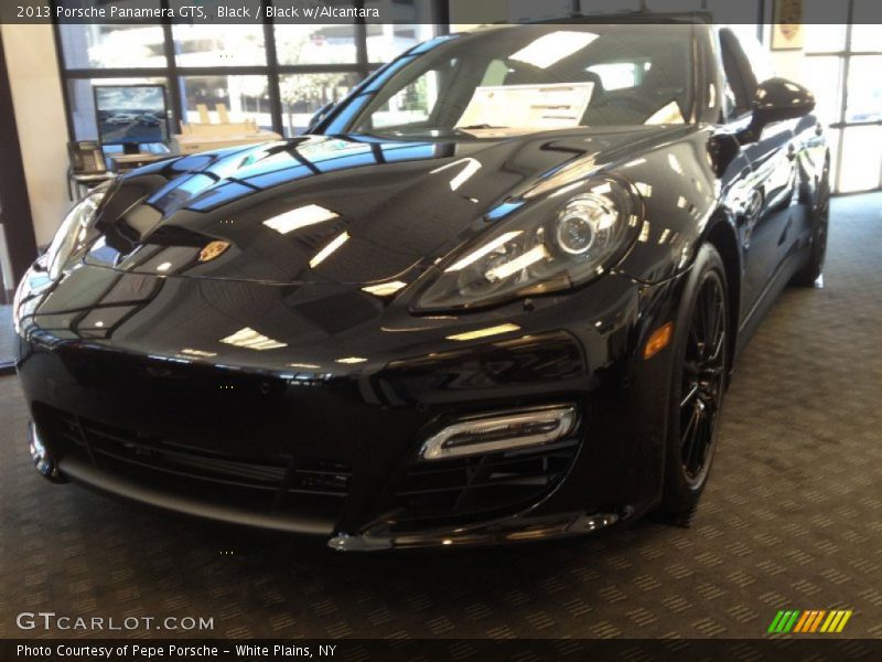 Black / Black w/Alcantara 2013 Porsche Panamera GTS