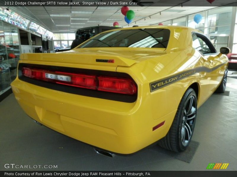  2012 Challenger SRT8 Yellow Jacket Stinger Yellow