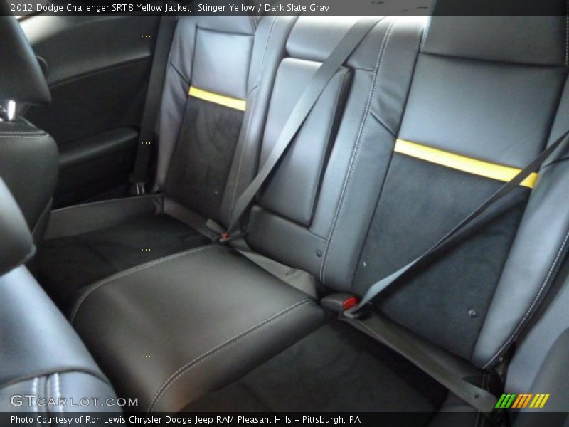 Stinger Yellow / Dark Slate Gray 2012 Dodge Challenger SRT8 Yellow Jacket
