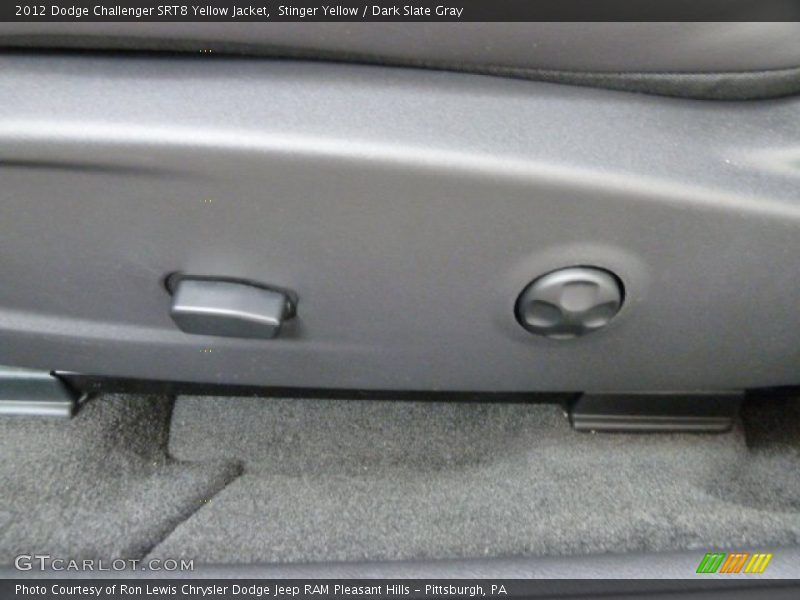 Stinger Yellow / Dark Slate Gray 2012 Dodge Challenger SRT8 Yellow Jacket
