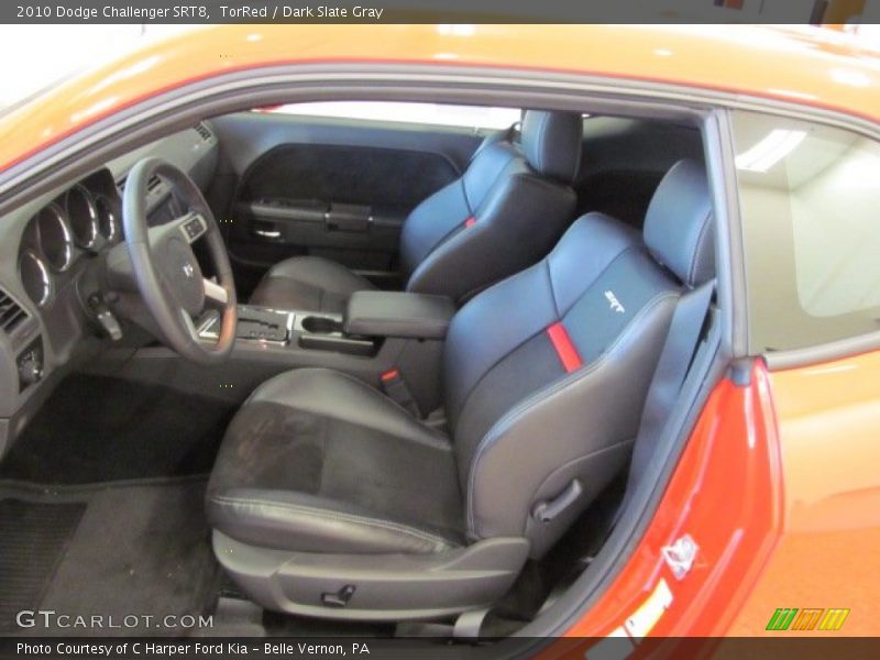 TorRed / Dark Slate Gray 2010 Dodge Challenger SRT8