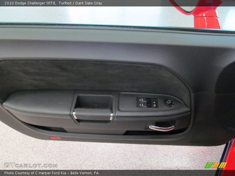 TorRed / Dark Slate Gray 2010 Dodge Challenger SRT8