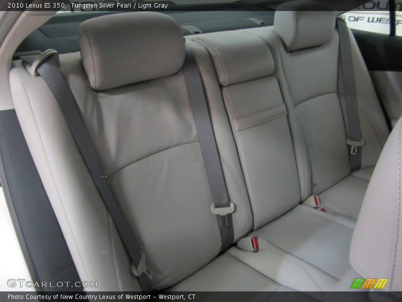 Tungsten Silver Pearl / Light Gray 2010 Lexus ES 350