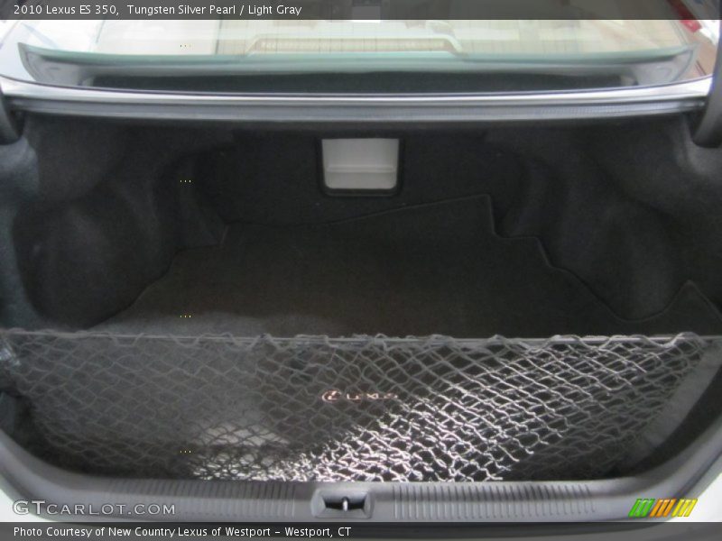 Tungsten Silver Pearl / Light Gray 2010 Lexus ES 350