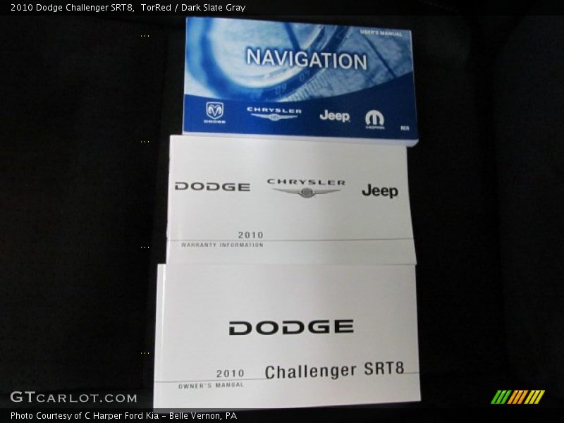 Books/Manuals of 2010 Challenger SRT8