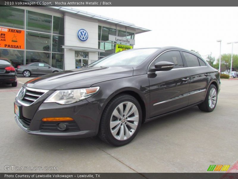 Mocha Anthracite Metallic / Black 2010 Volkswagen CC Sport