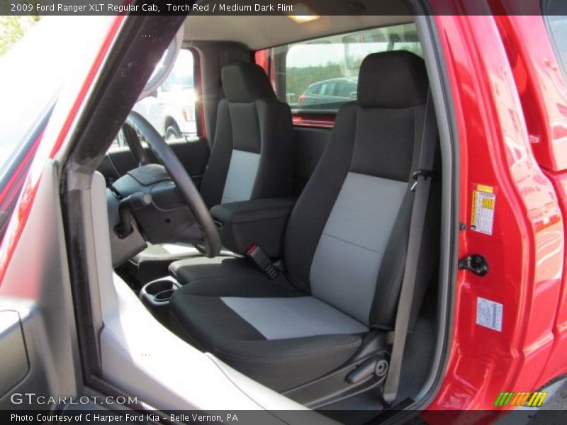 Torch Red / Medium Dark Flint 2009 Ford Ranger XLT Regular Cab