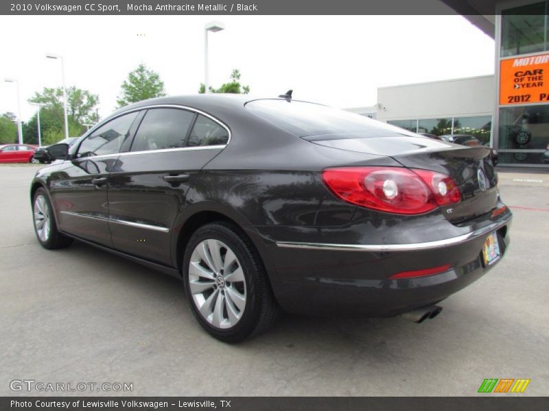 Mocha Anthracite Metallic / Black 2010 Volkswagen CC Sport