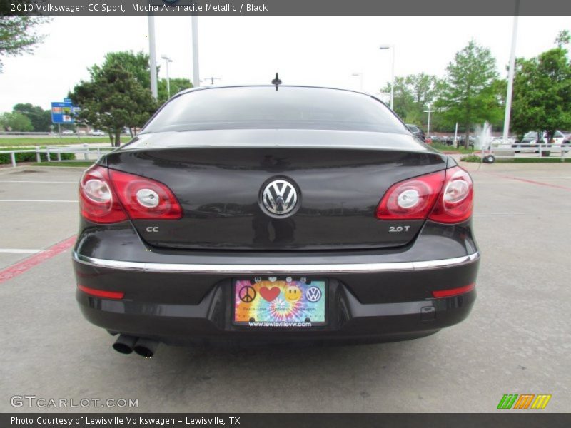 Mocha Anthracite Metallic / Black 2010 Volkswagen CC Sport