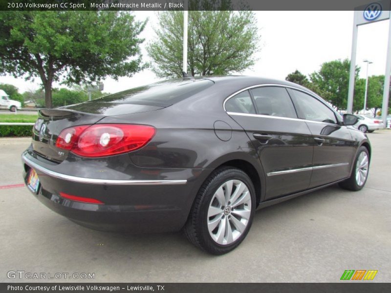 Mocha Anthracite Metallic / Black 2010 Volkswagen CC Sport