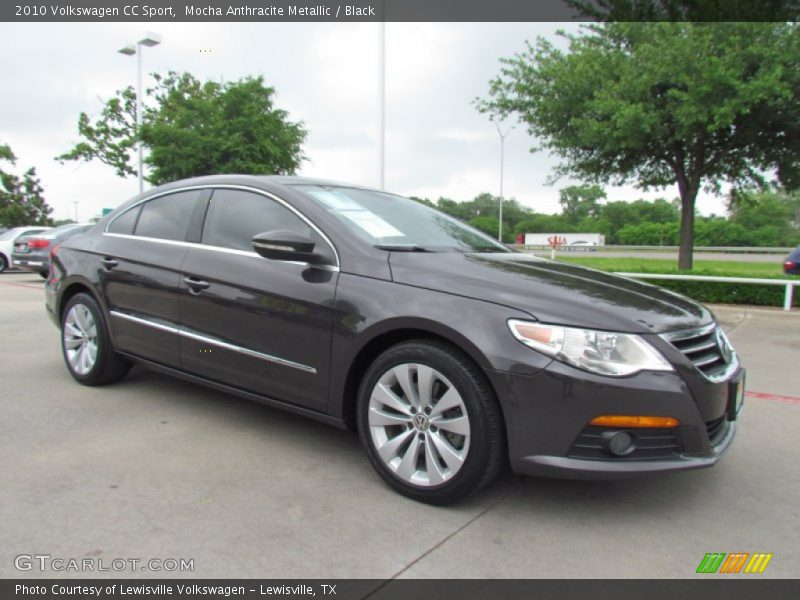 Mocha Anthracite Metallic / Black 2010 Volkswagen CC Sport