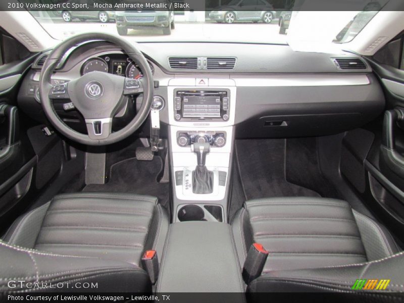 Mocha Anthracite Metallic / Black 2010 Volkswagen CC Sport