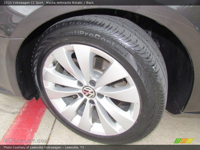 Mocha Anthracite Metallic / Black 2010 Volkswagen CC Sport