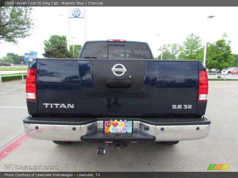 Majestic Blue / Charcoal 2008 Nissan Titan SE King Cab