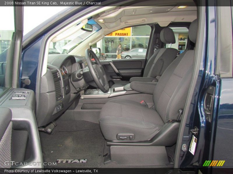Majestic Blue / Charcoal 2008 Nissan Titan SE King Cab