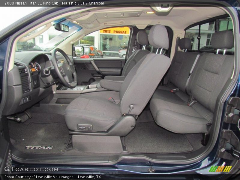Majestic Blue / Charcoal 2008 Nissan Titan SE King Cab