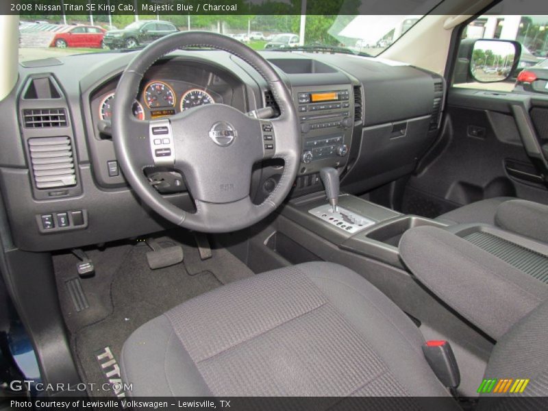 Majestic Blue / Charcoal 2008 Nissan Titan SE King Cab