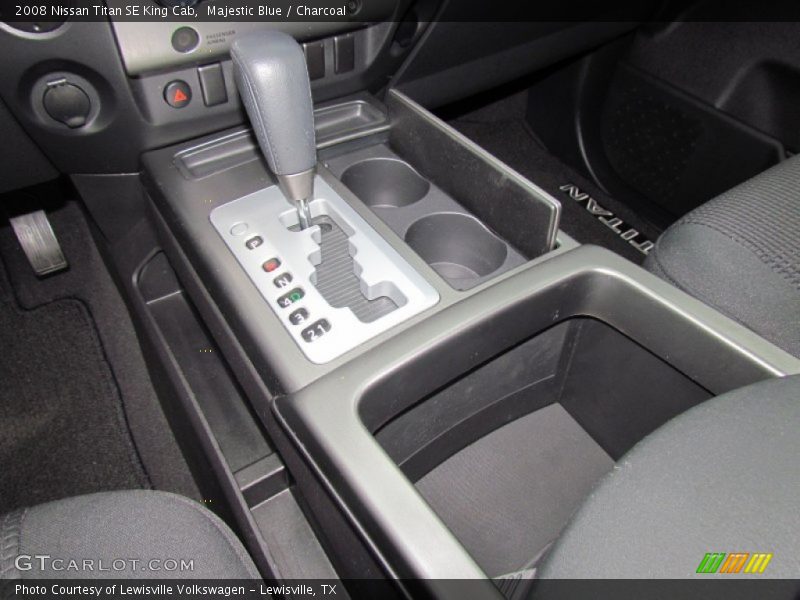 Majestic Blue / Charcoal 2008 Nissan Titan SE King Cab