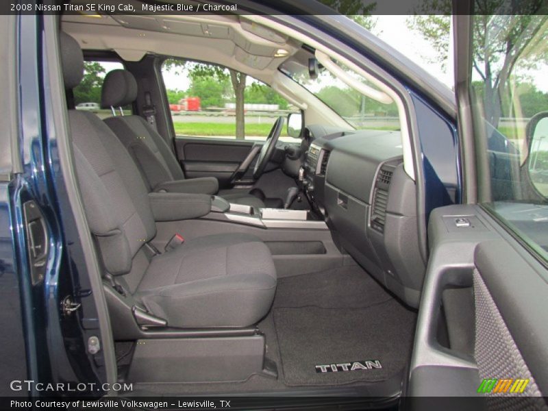 Majestic Blue / Charcoal 2008 Nissan Titan SE King Cab