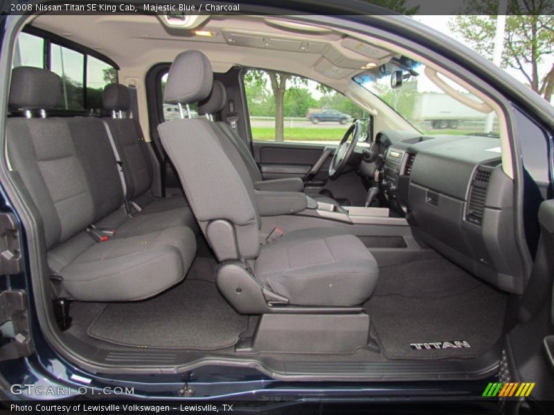 Majestic Blue / Charcoal 2008 Nissan Titan SE King Cab