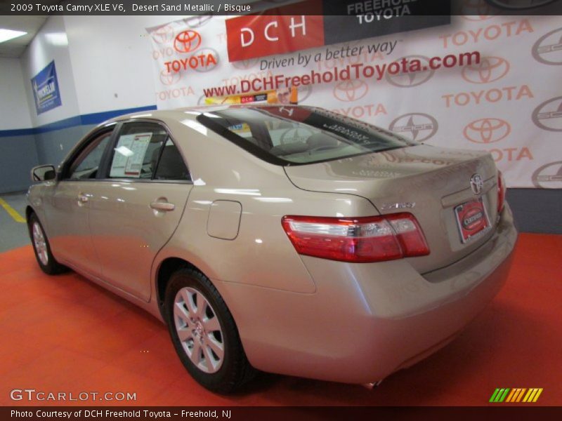 Desert Sand Metallic / Bisque 2009 Toyota Camry XLE V6
