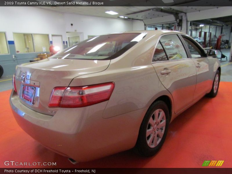 Desert Sand Metallic / Bisque 2009 Toyota Camry XLE V6