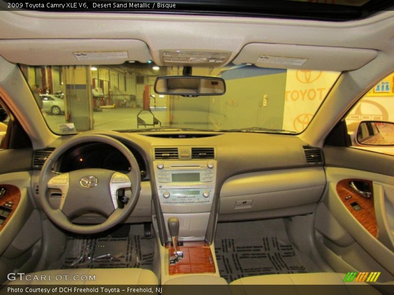 Desert Sand Metallic / Bisque 2009 Toyota Camry XLE V6