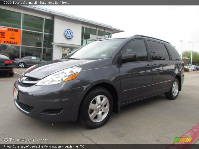 Slate Metallic / Stone 2010 Toyota Sienna LE