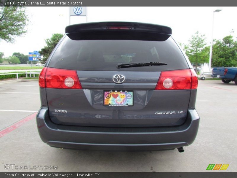 Slate Metallic / Stone 2010 Toyota Sienna LE
