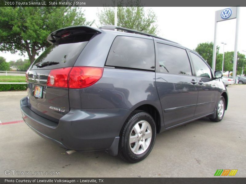 Slate Metallic / Stone 2010 Toyota Sienna LE