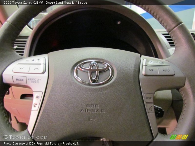Desert Sand Metallic / Bisque 2009 Toyota Camry XLE V6