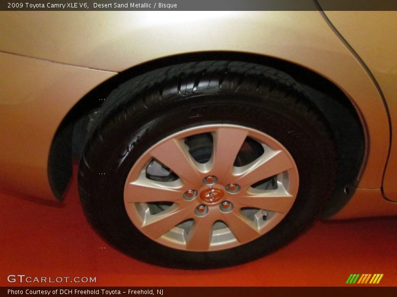Desert Sand Metallic / Bisque 2009 Toyota Camry XLE V6