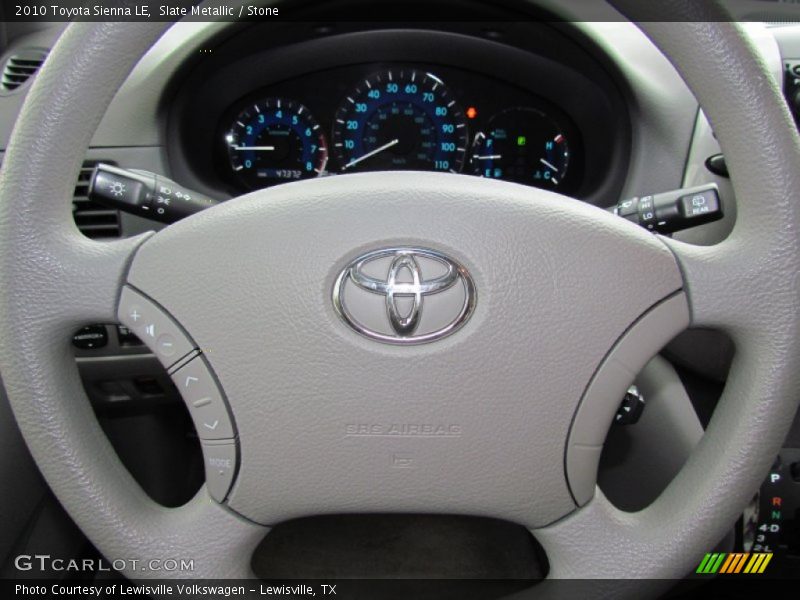 Slate Metallic / Stone 2010 Toyota Sienna LE
