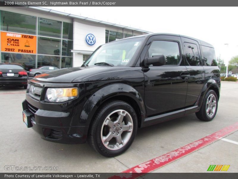 Nighthawk Black Pearl / Black/Copper 2008 Honda Element SC