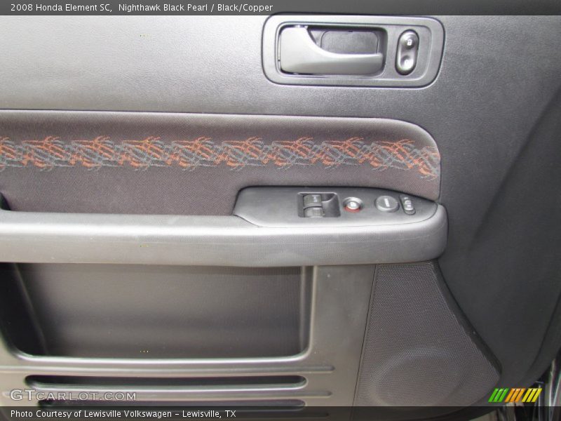 Nighthawk Black Pearl / Black/Copper 2008 Honda Element SC