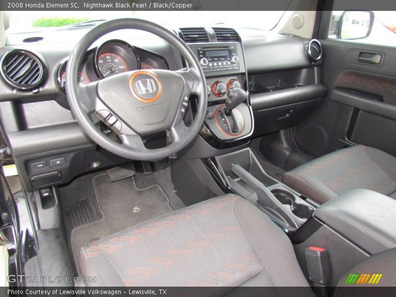 Nighthawk Black Pearl / Black/Copper 2008 Honda Element SC