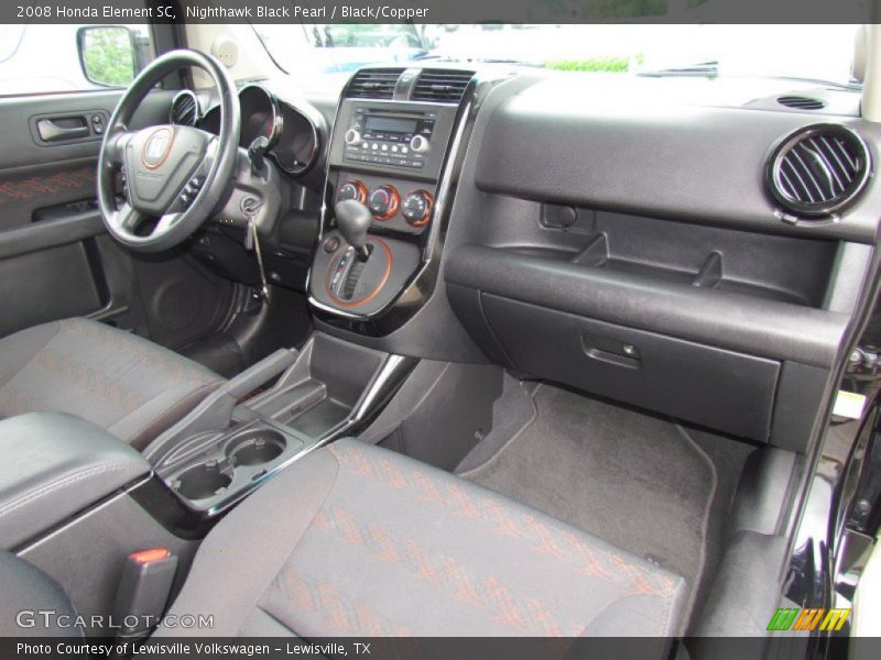 Nighthawk Black Pearl / Black/Copper 2008 Honda Element SC