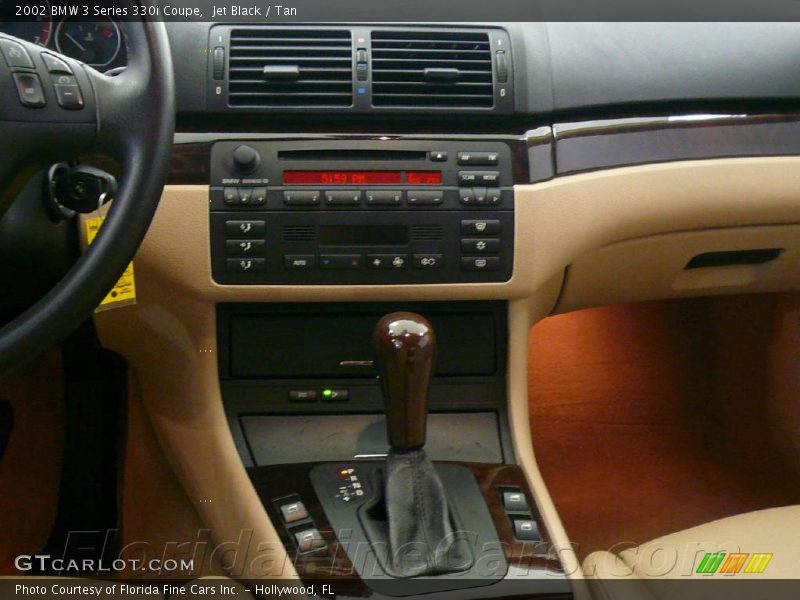 Jet Black / Tan 2002 BMW 3 Series 330i Coupe