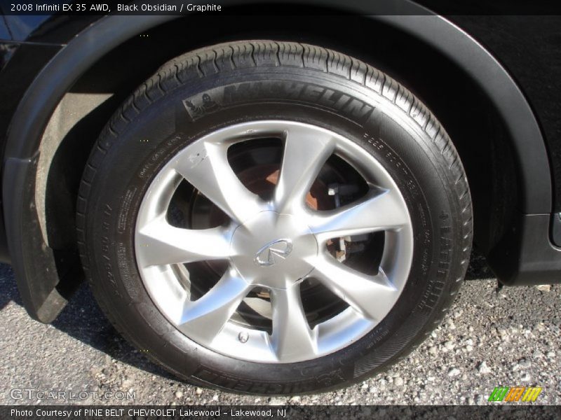 Black Obsidian / Graphite 2008 Infiniti EX 35 AWD